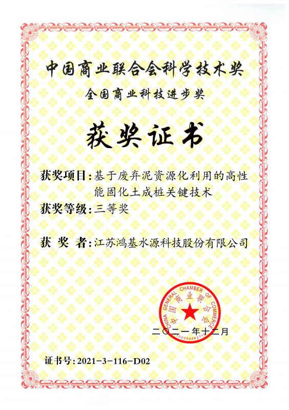 2021年度中国商业联合会科学技术奖